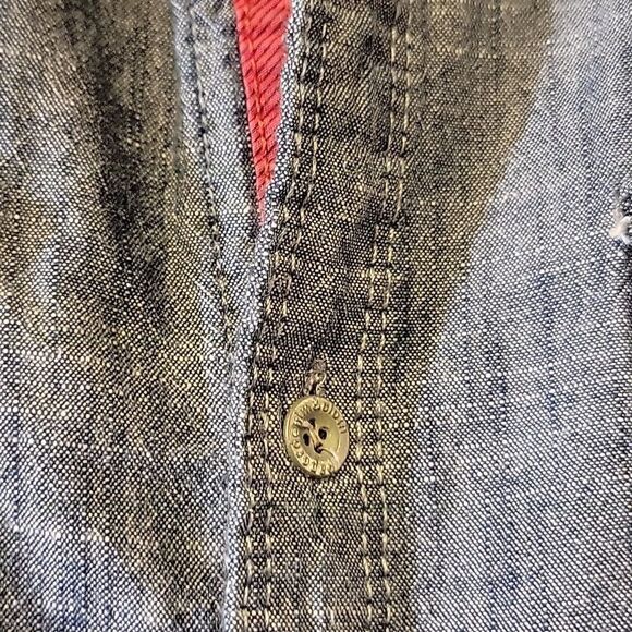 Paper, Denim and Cloth Men’s Shirt M Short Sleeves Button-up ⁹ - Picture 3 of 6